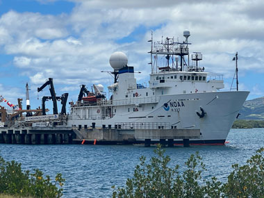 NOAA Ship Okeanos Explorer In Port