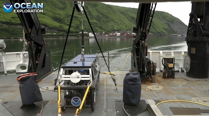 Noaa Ship Okeanos Explorer Leaevs Kodiak Alaska Marking The Official Start Of The Seascape