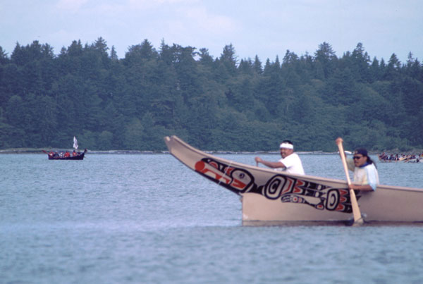 The Yakutat style of canoe 
