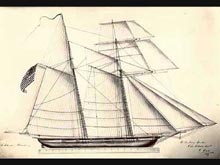 USS Alligator 1820-1822