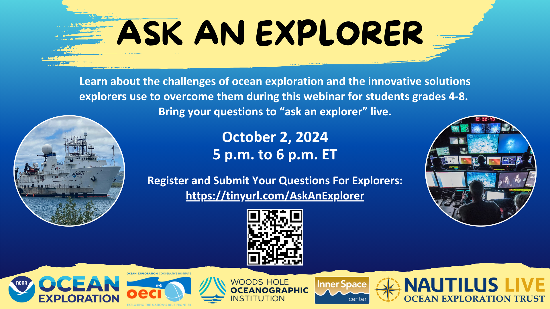 1 Ask an explorer webinar flyer